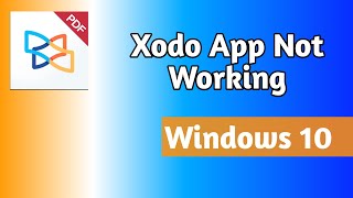 xodo app not working Windows 10 SM Infotech [upl. by Anomor]