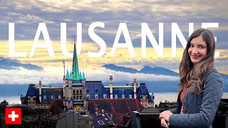 Lausanne  OneDay Guided Tour  Switzerlands Gem  4K UHD [upl. by Akcirret]