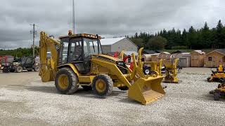 1999 Caterpillar 416C BACKHOE [upl. by Inneg]