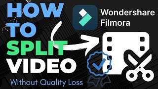 How to Split Videos in Filmora in Four Ways 【Video Splitter】 [upl. by Bull584]