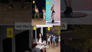 🔥 who Won this challenge emergency it dance trending shorts [upl. by Elimay]