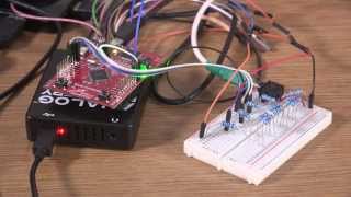 C13Video5e Connect to scope and show PF3 and Sine wave output [upl. by Coffee]