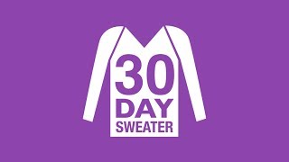 30 Day Sweater Showcase Video [upl. by Oimetra]