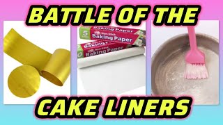 Cake tin liners Which one works best [upl. by Andy]