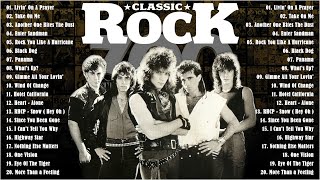 Classic Rock 80s 90s  Queen Bon Jovi Nirvana Whitesnake U2 Metallica Scorpions [upl. by Kilian]