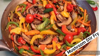 How To Make TASTY MUSHROOM STIR FRY  Mushrooms Stir Fry Recipe Mushrooms easyrecipe stirfry [upl. by Nomad]