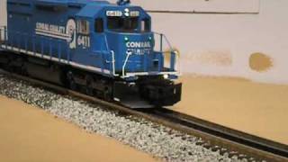 MTH Conrail SD402 Diesel Engine [upl. by Aciemaj]