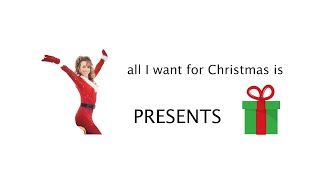 All I want for Christmas but shes materialistic [upl. by Rufina]