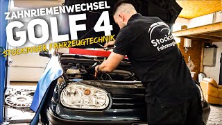 Zahnriemenwechsel Golf 4 14l 75PS und Pfusch entlarvt [upl. by Anitrak]