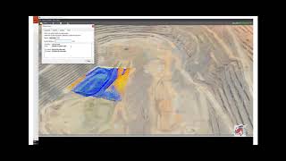 GESS  Mining  Virtual Reality Model displaying integrated Volumes and Volume Calculations [upl. by Ised]