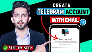 How To Create Telegram Account With Email 2024 Updated [upl. by Ecilahc864]