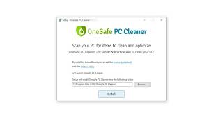 Tutorial Install OneSafe PC Cleaner New Look [upl. by Uel]