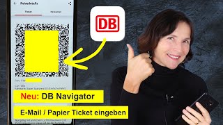 Neue App DB Navigator Ticket in die App eingeben Schritt für Schritt Anleitung [upl. by Laenaj]