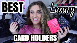 BEST LUXURY CARD HOLDERS – YSL LOUIS VUITTON CHANEL [upl. by Aitahs]