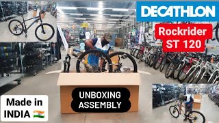 2021 DECATHLON Btwin Rockrider ST 120 Unboxing and Assembling  How to Assemble Btwin Cycles [upl. by Yesoj429]