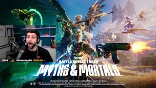 SypherPK Reacts To The Chapter 5 Season 2 Launch Trailer Myths amp Mortals [upl. by Haggar526]