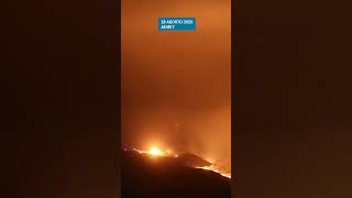 INCENDIO TENERIFE Así se ha salvado el Observatorio Astronómico del Teide de las llamas shorts [upl. by Caldera]