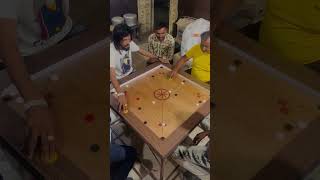 Carrom king 👑 viral youtuber youtube youtubeshorts carromking youtuberchannel foryou shots [upl. by Anaylil]