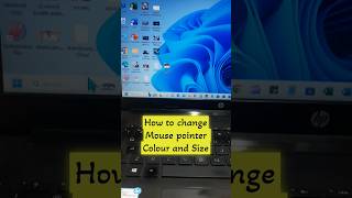 How to change mouse pointer style color Size🤗How to change mouse cursor shorts [upl. by Canale]