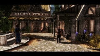 TES V  Skyrim Towns and Villages Enhanced  Whiterun [upl. by Richie265]