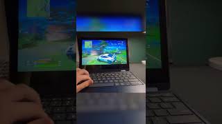 I Tried Gaming On A Chromebook… fortnite gaming fyp [upl. by Aisirtap]