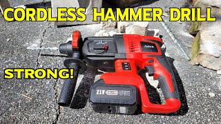 Avhrit Cordless Hammer Drill and Chisel Review [upl. by Desdamonna942]