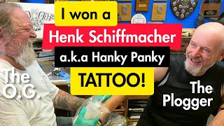 I WON a Henk Hanky Panky Schiffmacher Tattoo [upl. by Zacks742]