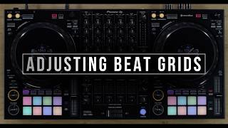 DDJ1000 Tutorial  Adjusting Beat Grids [upl. by Curtice]