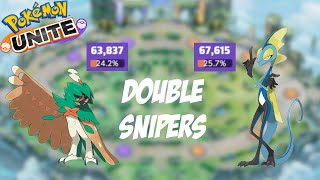 DOUBLE Snipers Get it DONE Decidueye  Pokemon Unite [upl. by Eelimaj862]