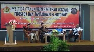 UPB dan CSIS Gelar Seminar Bahas Jokowi [upl. by Tansy122]