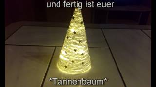 Tannenbaum aus Wolle [upl. by Laine300]