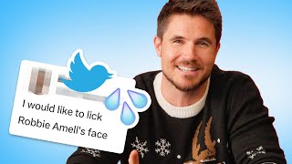 Robbie Amell Reads Thirst Tweets [upl. by Ateuqram35]