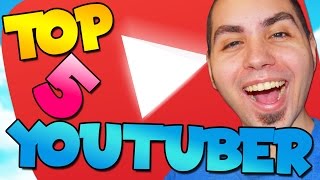 I MIEI 5 YOUTUBER ITALIANI PREFERITI [upl. by Takken]