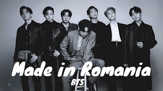 AI Cover BTS  Made In Romania  viva la vida [upl. by Asamot]