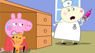 Peppa Doesnt Want To Be Injected  Peppa Pig Funny Animation [upl. by Xerxes]