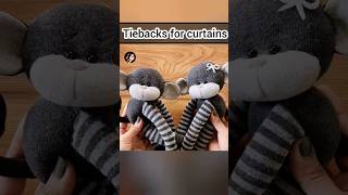 Socks se बनाया Curtains Tiebacks shorts diy youtubeshorts shortvideo Kalyaniscorner [upl. by Eteragram]