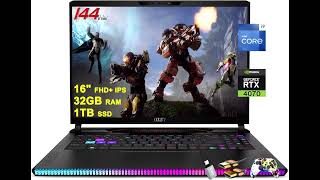 Prime Deals MSI Raider GE68HX Gaming Laptop  16quot FHD 144Hz Display GeForce RTX 4070 [upl. by Jain]