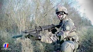 French Army  New HK 416 F Modular Assault Rifle 720p [upl. by Laicram]