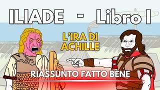 ILIADE Libro I L’ira di Achille – RIASSUNTO FATTO BENE [upl. by Adnarahs]