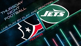 Texans vs Jets Live Play by Play amp Reaction [upl. by Ut228]