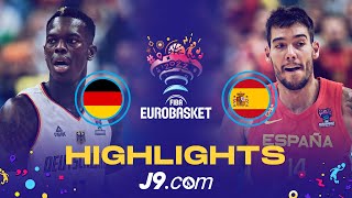 Germany 🇩🇪  Spain 🇪🇸  SemiFinal  Game Highlights  FIBA EuroBasket 2022 [upl. by Aiuqat]