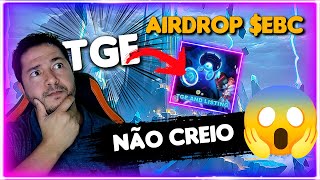 AIRDROP E TGE DO TOKEN EBC DO GAME EPIC BALLAD  GANHE TOKENS EBC [upl. by Aikal]