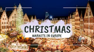 Best Christmas Markets in Europe in 2024  Europe Christmas Destinations [upl. by Collum322]