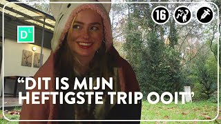 Roos heeft haar heftigste trip ooit aan 2CB  Drugslab uit ’t lab [upl. by Alesig]