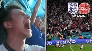 The Moment England Reached the EURO 2020 FINAL [upl. by Amleht375]