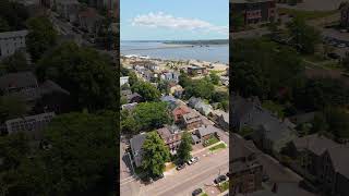 Flying Through Charlottetown drone pei canada [upl. by Eilla]