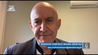 Confúcio Moura critica ritmo lento em vacinação contra covid19 [upl. by Godber279]