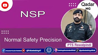 NSP Normal Safety Precaution [upl. by Buckingham]