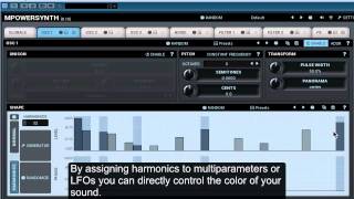 MPowerSynth tutorials  Part 3  Oscillators [upl. by Anirec491]