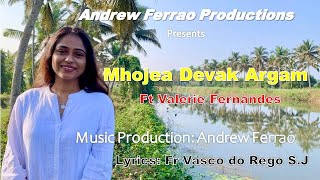 New Konkani Song 2021  Mhojea Devak Argam  Andrew Ferrao ft Valerie Fernandes [upl. by Yenaffit560]